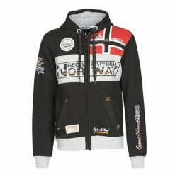 Geographical Norway FLYER Sweats & Polaires Couleur Noir -Geographical Norway Soldes 16664385 500 A