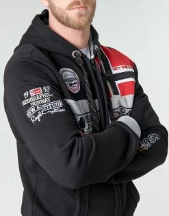 Geographical Norway FLYER Sweats & Polaires Couleur Noir -Geographical Norway Soldes 16664385 500 E