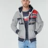 Geographical Norway FLYER Sweats & Polaires Couleur Gris chiné 2 Geographical Norway FLYER Sweats & Polaires Couleur Gris chiné -Geographical Norway Soldes 16664386 500 B