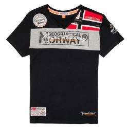 Geographical Norway JIDNEY T-shirts & Polos Couleur Noir