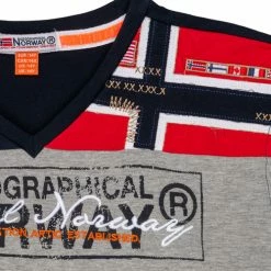 Geographical Norway JIDNEY T-shirts & Polos Couleur Marine -Geographical Norway Soldes 16669798 500 C