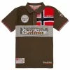 Geographical Norway KIDNEY T-shirts & Polos Couleur Kaki