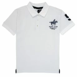 Geographical Norway KAMPAI T-shirts & Polos Couleur Blanc