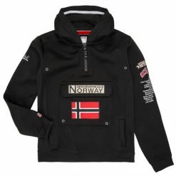 Geographical Norway GYMCLASS Sweats & Polaires Couleur Noir