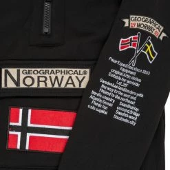Geographical Norway GYMCLASS Sweats & Polaires Couleur Noir -Geographical Norway Soldes 16669824 500 C
