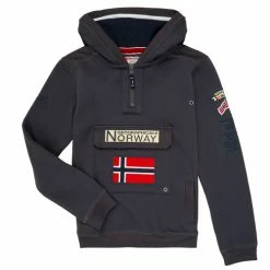 Geographical Norway GYMCLASS Sweats & Polaires Couleur Gris