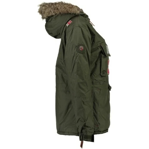 Geographical Norway Parka Enfant Bridget New Manteaux Couleur Kaki 4 Geographical Norway Parka Enfant Bridget New Manteaux Couleur Kaki – Image 2