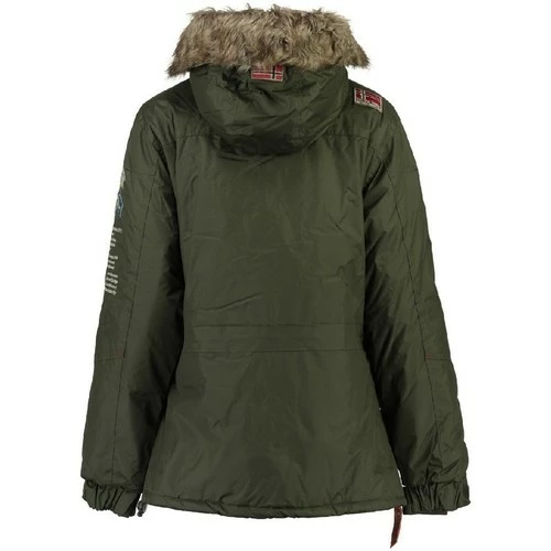 Geographical Norway Parka Enfant Bridget New Manteaux Couleur Kaki 5 Geographical Norway Parka Enfant Bridget New Manteaux Couleur Kaki – Image 3