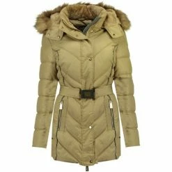 Geographical Norway Doudoune Femme Becky Manteaux Couleur Beige