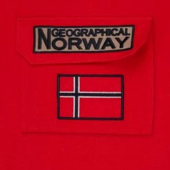 Geographical Norway JIRI T-shirts & Polos Couleur Rouge -Geographical Norway Soldes 16918958 500 C