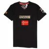 Geographical Norway JIRI T-shirts & Polos Couleur Noir