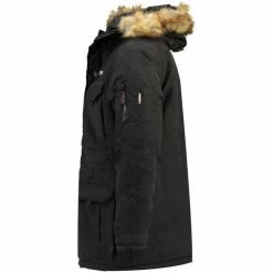 Geographical Norway Parka à capuche BOTTLE Manteaux Couleur noir -Geographical Norway Soldes 17139845 500 B