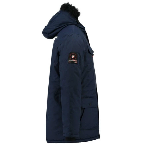 Geographical Norway ALCALINE BOY Manteaux Couleur Marine 5 Geographical Norway ALCALINE BOY Manteaux Couleur Marine – Image 3