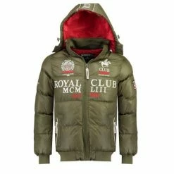 Geographical Norway AVALANCHE BOY Manteaux Couleur Kaki