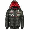 Geographical Norway AVALANCHE BOY Manteaux Couleur Noir -Geographical Norway Soldes 17677675 500 A