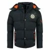 Geographical Norway VERVEINE BOY Manteaux Couleur Marine