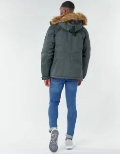 Geographical Norway BENCH Manteaux Couleur Gris Foncé -Geographical Norway Soldes 17787450 500 D