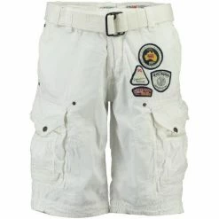 Geographical Norway Bermuda Homme Presbul New Shorts & Bermudas Couleur Blanc