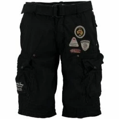 Geographical Norway Bermuda Homme Presbul New Shorts & Bermudas Couleur Noir