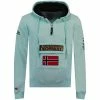 Geographical Norway Sweat Homme Gymclass Color Sweats & Polaires Couleur Bleu
