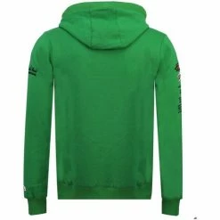 Geographical Norway Sweat Homme Gymclass Color Fluo Sweats & Polaires Couleur Vert -Geographical Norway Soldes 17879955 500 B