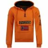 Geographical Norway Sweat Homme Gymclass Color Fluo Sweats & Polaires Couleur Orange -Geographical Norway Soldes 17879957 500 A