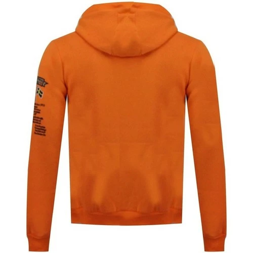 Geographical Norway Sweat Homme Gymclass Color Fluo Sweats & Polaires Couleur Orange 4 Geographical Norway Sweat Homme Gymclass Color Fluo Sweats & Polaires Couleur Orange – Image 2