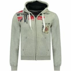 Geographical Norway Sweat Homme Fespote New Sweats & Polaires Couleur Gris