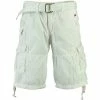Geographical Norway Bermuda Homme Pablo Shorts & Bermudas Couleur Blanc -Geographical Norway Soldes 17911683 500 A