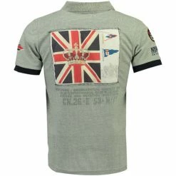 Geographical Norway Polo manches courtes KING T-shirts & Polos Couleur gris 6 Geographical Norway Polo manches courtes KING T-shirts & Polos Couleur gris -Geographical Norway Soldes 18188028 500 B