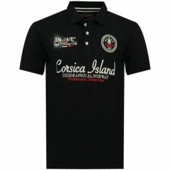 Geographical Norway Polo manches courtes KULAMPO T-shirts & Polos Couleur noir