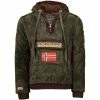 Geographical Norway Polaire Homme GeoNorway Gymclass Sweats & Polaires Couleur Kaki -Geographical Norway Soldes 18508833 500 A