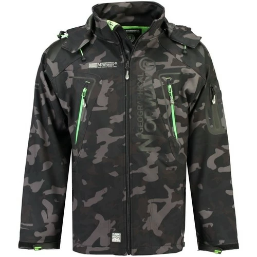 Geographical Norway Softshell Homme Techno Camo New Sweats & Polaires Couleur Noir 3 Geographical Norway Softshell Homme Techno Camo New Sweats & Polaires Couleur Noir