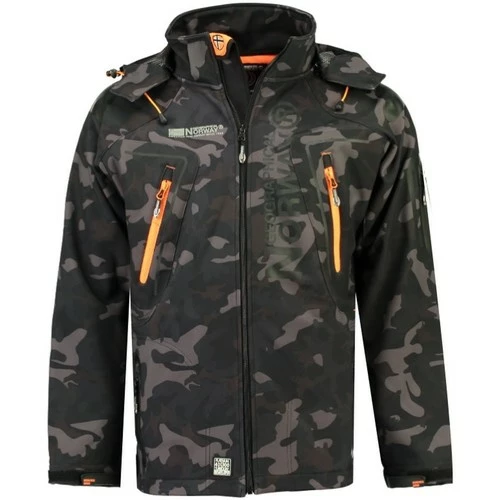 Geographical Norway Softshell Homme Techno Camo New Sweats & Polaires Couleur Noir 3 Geographical Norway Softshell Homme Techno Camo New Sweats & Polaires Couleur Noir
