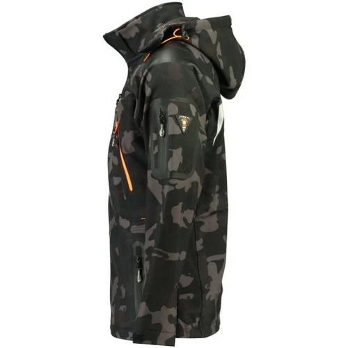 Geographical Norway Softshell Homme Techno Camo New Sweats & Polaires Couleur Noir 4 Geographical Norway Softshell Homme Techno Camo New Sweats & Polaires Couleur Noir – Image 2