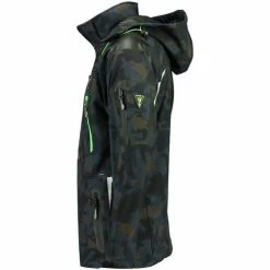 Geographical Norway Softshell Homme Techno Camo New Sweats & Polaires Couleur Bleu -Geographical Norway Soldes 18510012 500 B