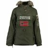 Geographical Norway Parka Femme Bridget Manteaux Couleur Kaki -Geographical Norway Soldes 18514362 500 A