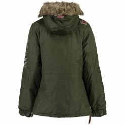Geographical Norway Parka Femme Bridget Manteaux Couleur Kaki -Geographical Norway Soldes 18514362 500 C