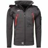 Geographical Norway Veste softshell Veste Techno gris foncé Vestes Couleur Gris -Geographical Norway Soldes 18632017 500 A