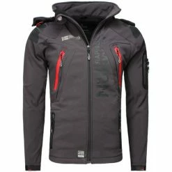 Geographical Norway Veste softshell Veste Techno gris foncé Vestes Couleur Gris