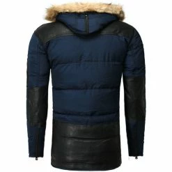 Geographical Norway Parka homme Parka Bussel bleu marine Vestes Couleur Bleu -Geographical Norway Soldes 18632019 500 B