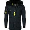 Geographical Norway Parka homme Geographical Norway Parka Acrobate bleu marine Vestes Couleur Bleu -Geographical Norway Soldes 18632022 500 A