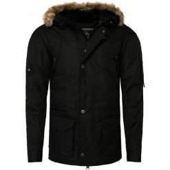 Geographical Norway Parka hiver Parka Abiosaure noir Vestes Couleur Noir
