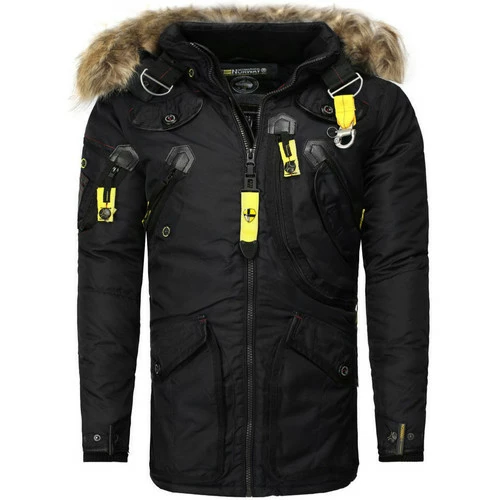 Geographical Norway Parka homme Parka Agaros noir Vestes Couleur Noir 3 Geographical Norway Parka homme Parka Agaros noir Vestes Couleur Noir