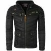 Geographical Norway Veste homme Veste GN Arie noir Vestes Couleur Noir -Geographical Norway Soldes 18632027 500 A