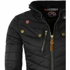 Geographical Norway Veste homme Veste GN Arie noir Vestes Couleur Noir -Geographical Norway Soldes 18632027 500 C