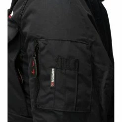 Geographical Norway Parka homme Parka GN Bottle noir Vestes Couleur Noir -Geographical Norway Soldes 18638799 500 C