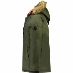 Geographical Norway Parka Homme Darwin Basic Manteaux Couleur Kaki -Geographical Norway Soldes 18702744 500 B