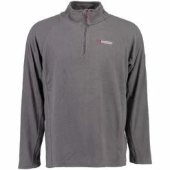 Geographical Norway Micro Polaire Homme Tug Half Zip A Sweats & Polaires Couleur Gris