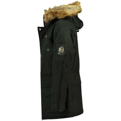 Geographical Norway Parka Homme Abiosaure Manteaux Couleur Noir 4 Geographical Norway Parka Homme Abiosaure Manteaux Couleur Noir – Image 2